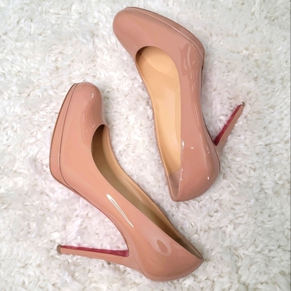 Christian Louboutin New Simple Pump 100 Patent Calf Size 41 - Picture 1 of 7